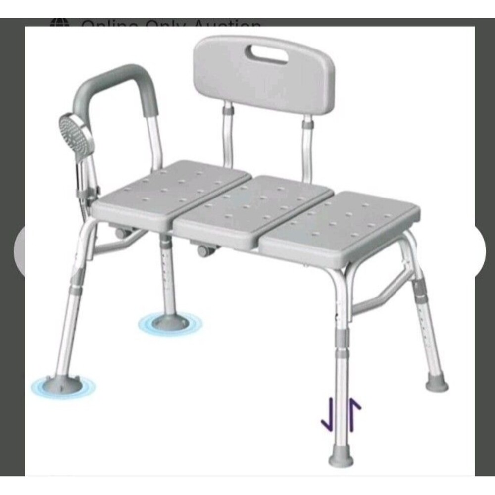 Shower Transfer Bench for Bathtub 500 Lb Fsa/Hsa Eligible Tub Shower Seat